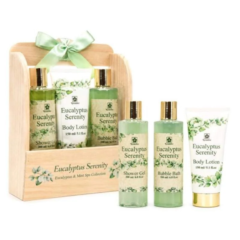 Darčeková kozmetická sada Eucalyptus Serenity No. 38
