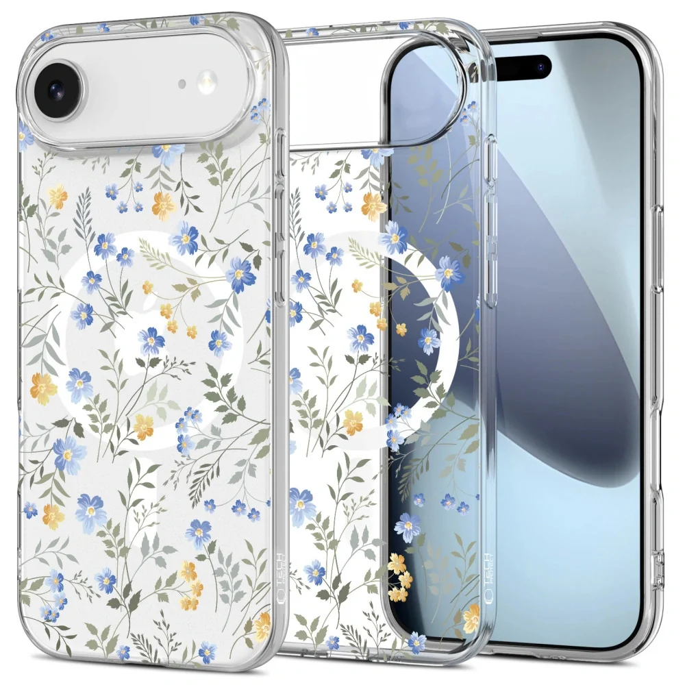 Tech-Protect FlexAir MagSafe kryt na iPhone 17 Air, spring flowers