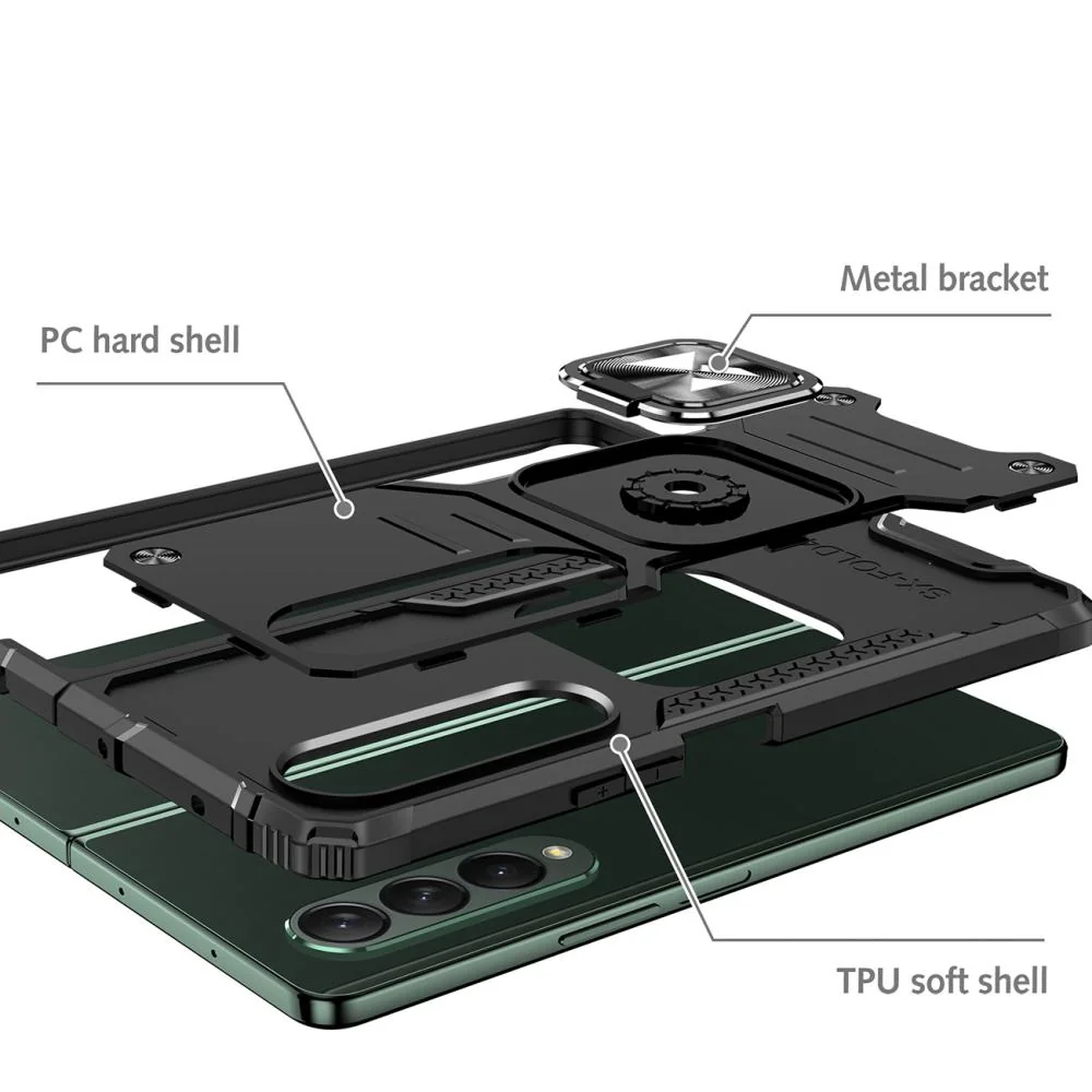 Puzdro Ring armor pre Samsung Galaxy Z Fold 4