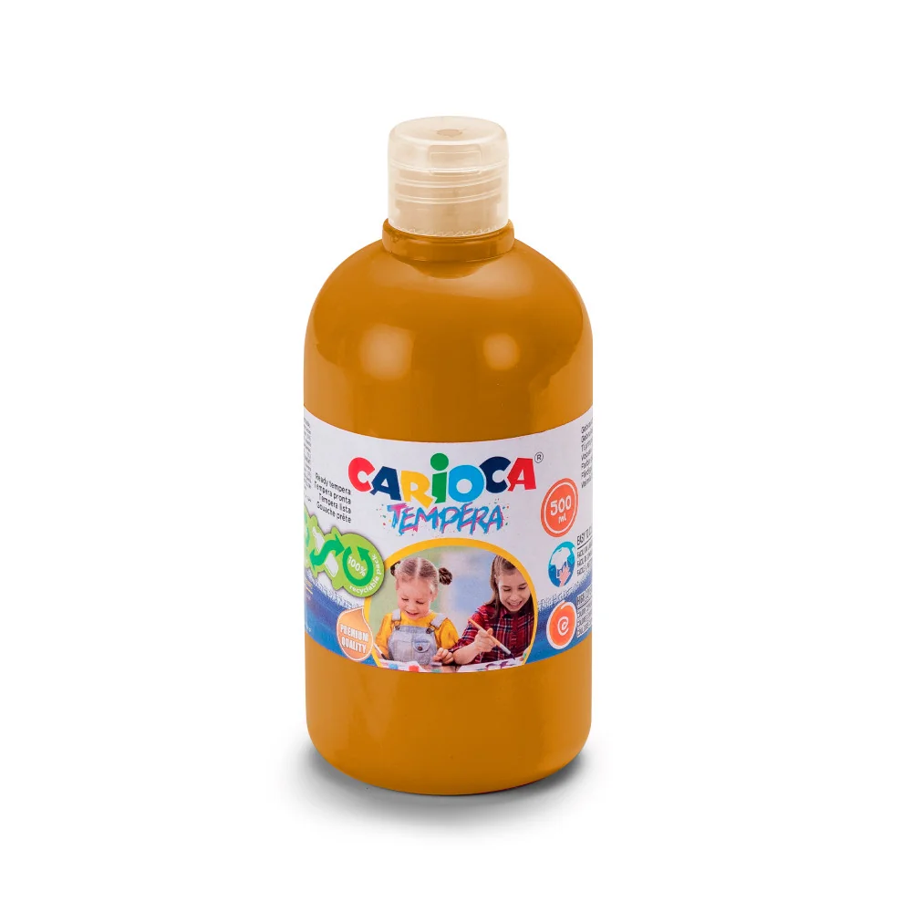 Tempera prémiovej kvality 500 ml 40427-7  Siena-CARIOCA