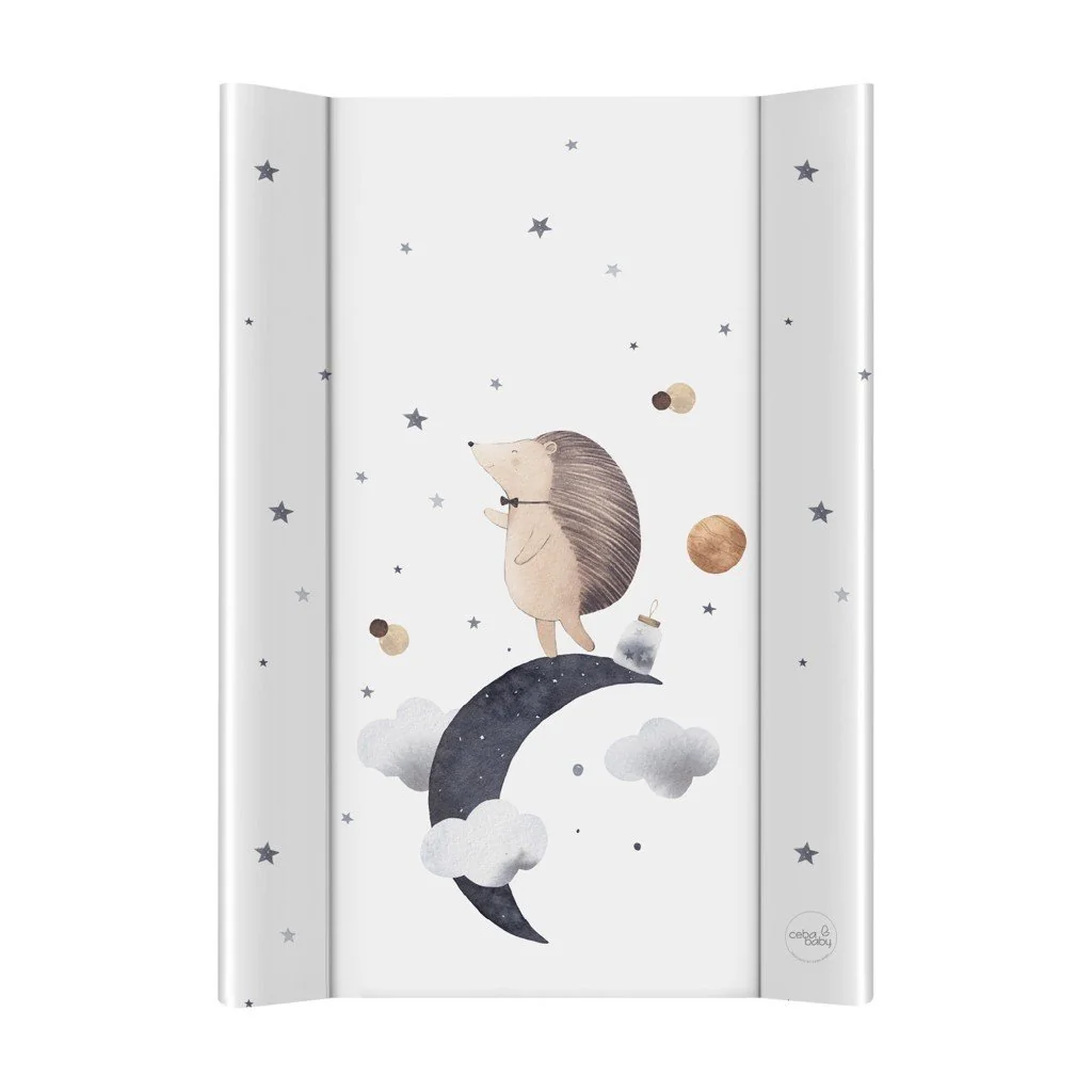 Podložka prebaľovacia 2-hranná s pevnou doskou (50x70) Ultra Light Hedgehog the Dreamer