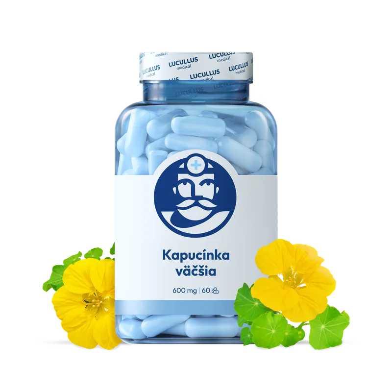 Dr. LUCULLUS Kapucínka väčšia 60 kapsúl