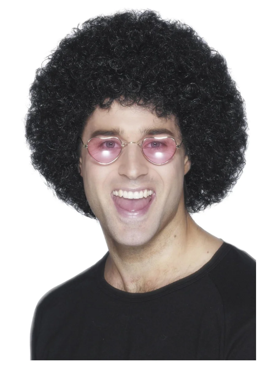 Parochňa Afro čierna unisex