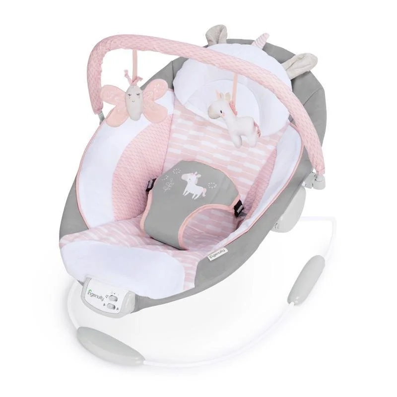 Lehátko vibrujúce s melódiou Flora the Unicorn™ 0m+ do 9 kg
