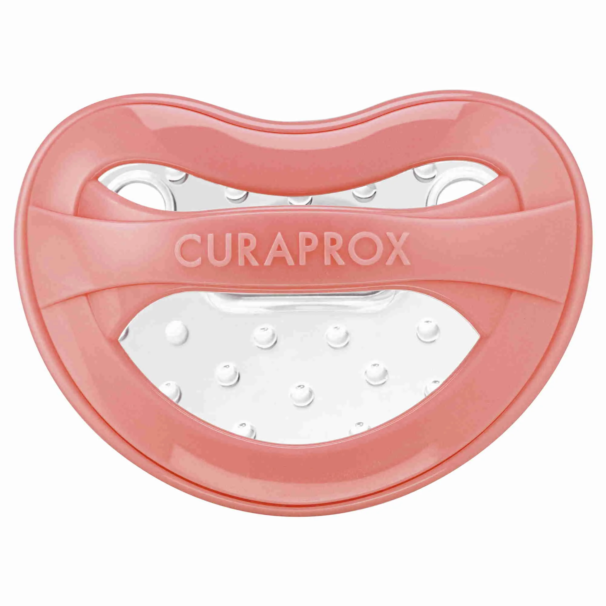 Curaprox Baby, cumlík veľkosť 0, od narodenia, koralový 1 ks