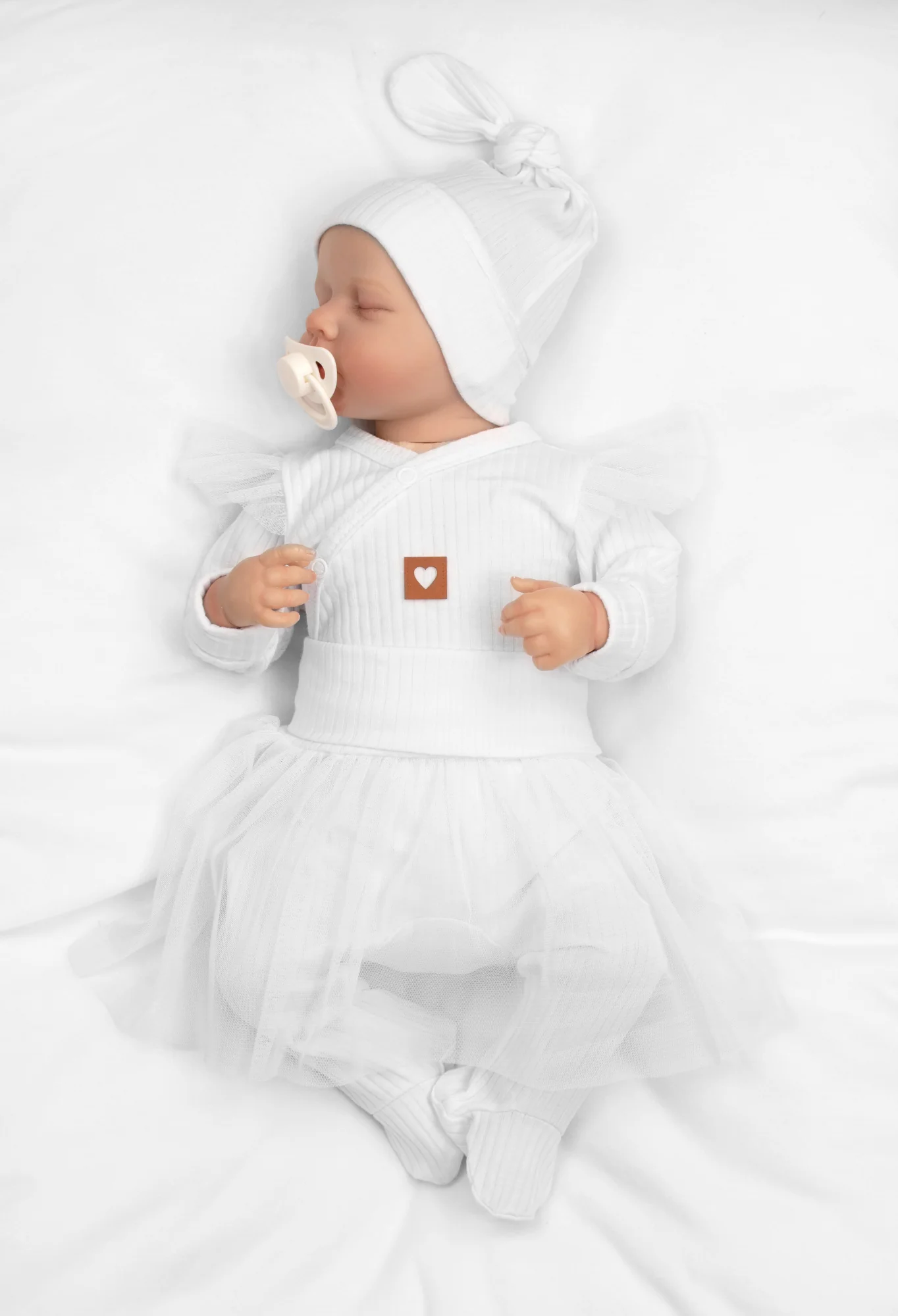 Rastúca súprava 3D Lux, Sweet Angel - biela, 62/68