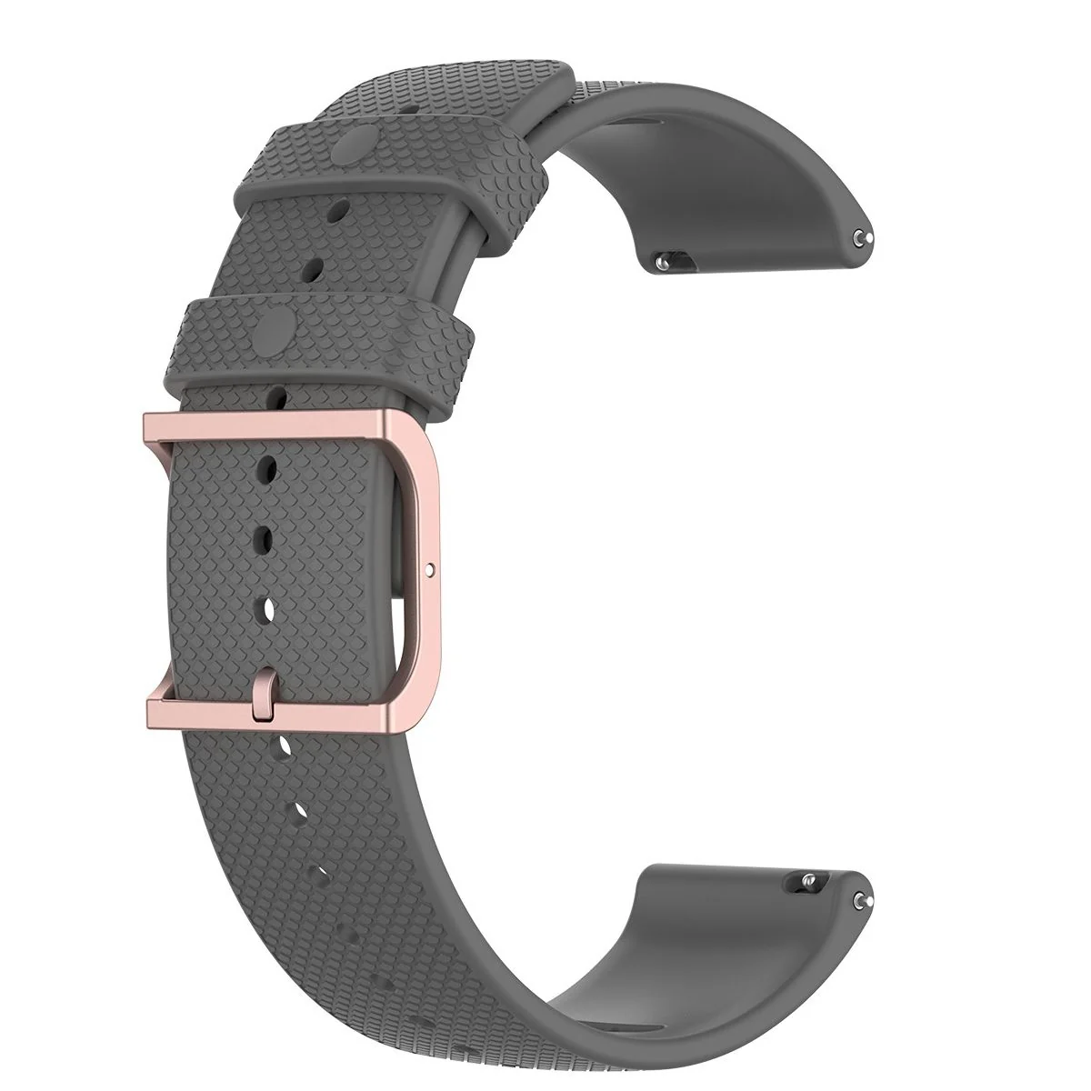BStrap Silicone Rain remienok na Garmin Vivoactive 3 dark gray