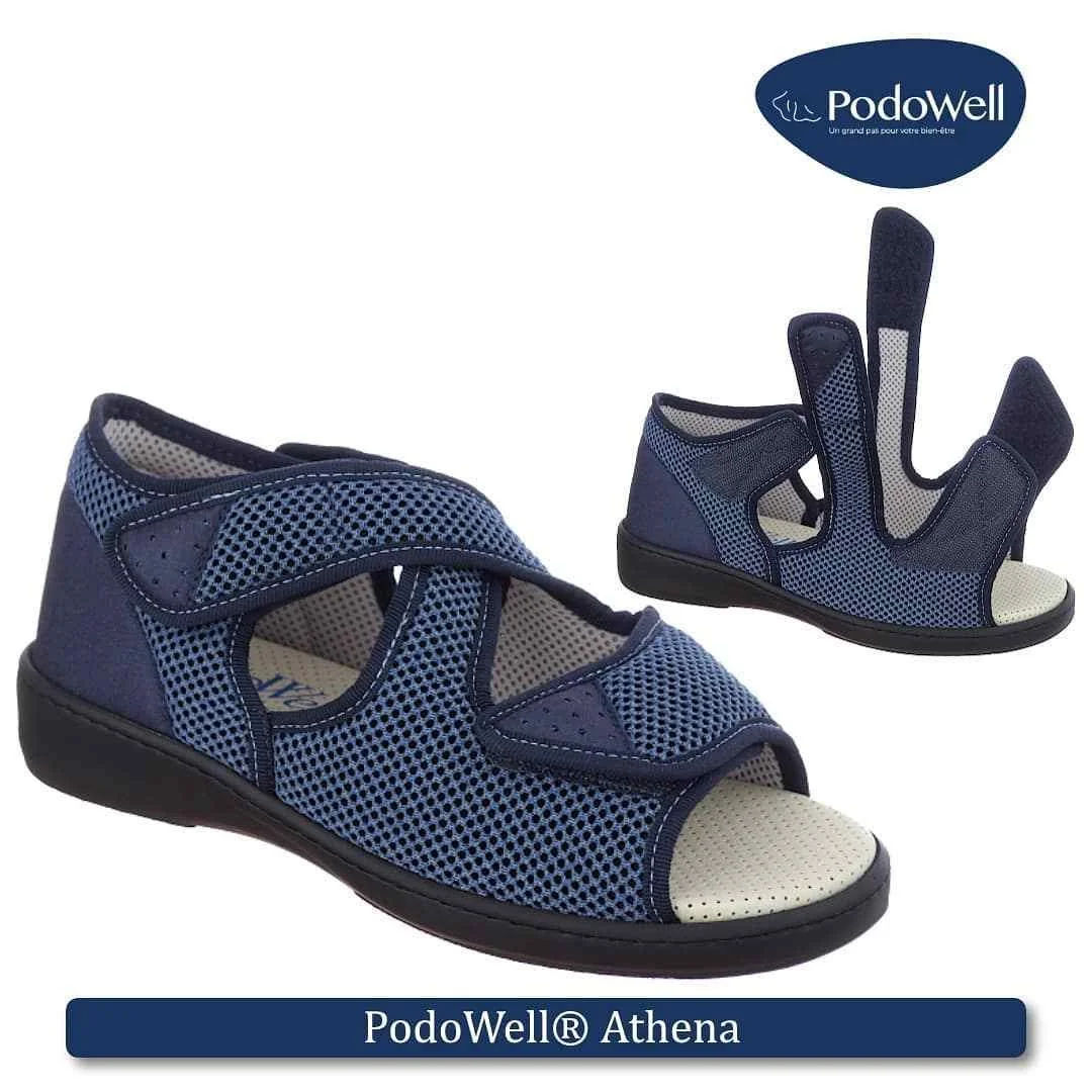 Zdravotné sandále ATHENA unisex, modré, veľkosť: 44