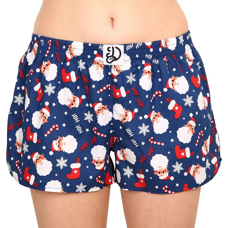 Veselé dámske trenky Santa (DWLB125) S