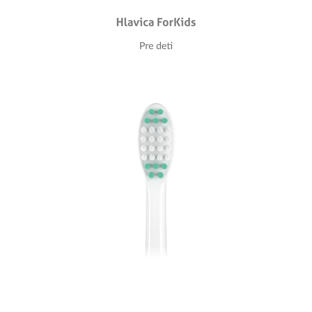 TrueLife SonicBrush UV-series heads ForKids white 2 pack 1×2 ks, náhradné hlavice