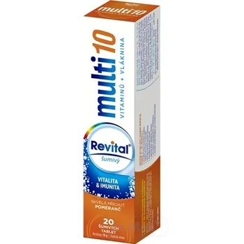Revital Multi s príchuťou pomaranč 1×20 tbl, šumivé tablety