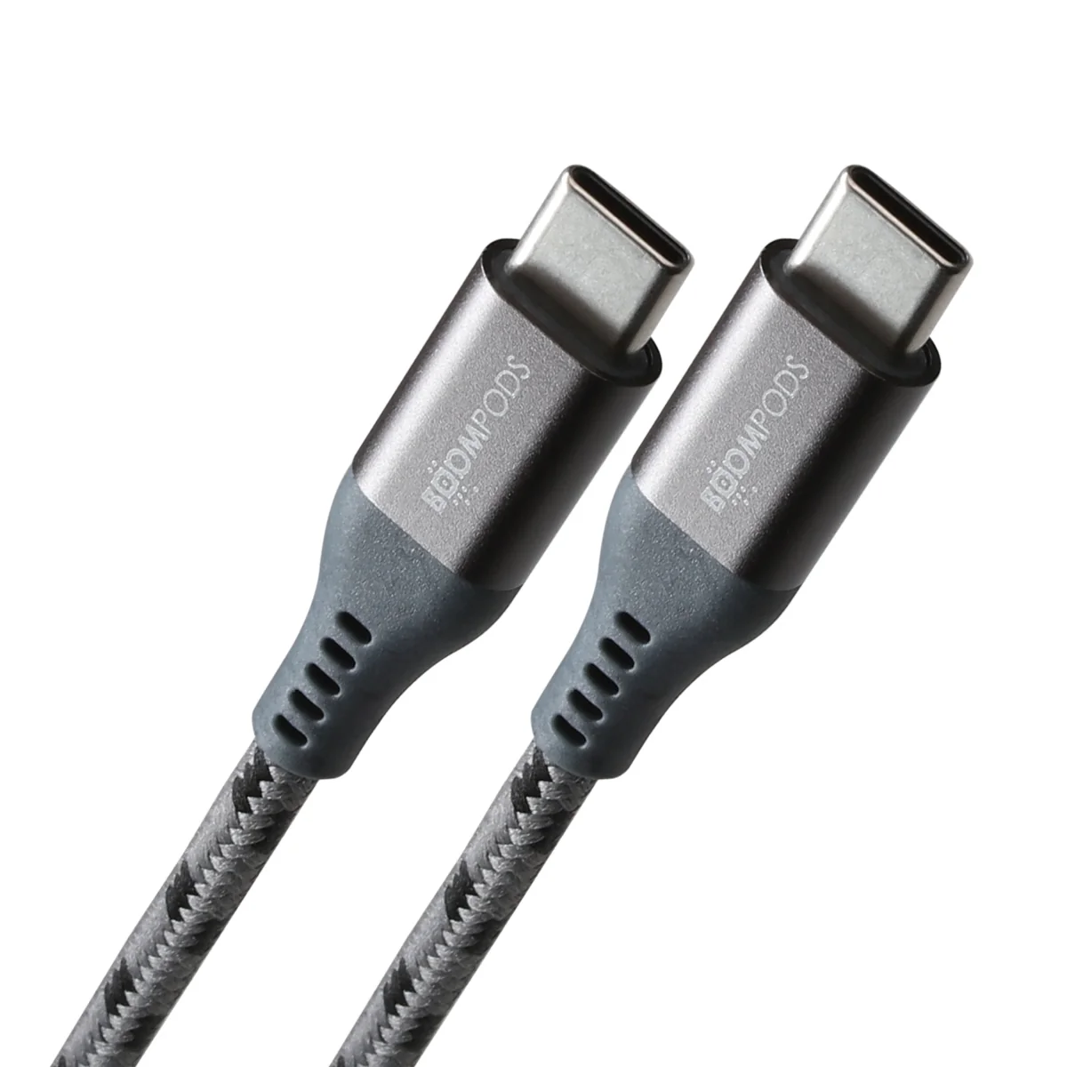 BOOMPODS Tide USB-C/C kábel 60W graphite