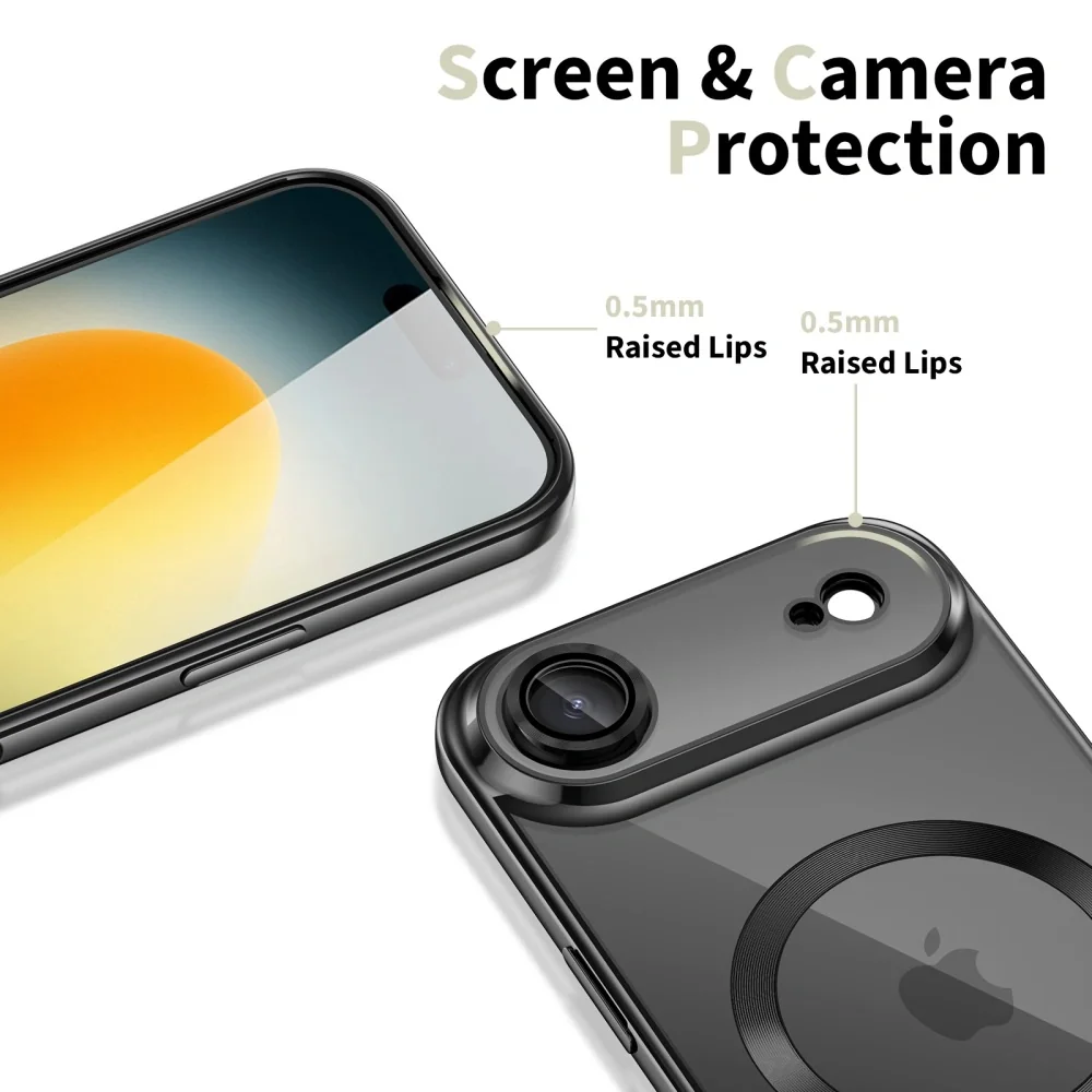 Tech-Protect MagFlex MagSafe kryt na iPhone 17 Air, čierny