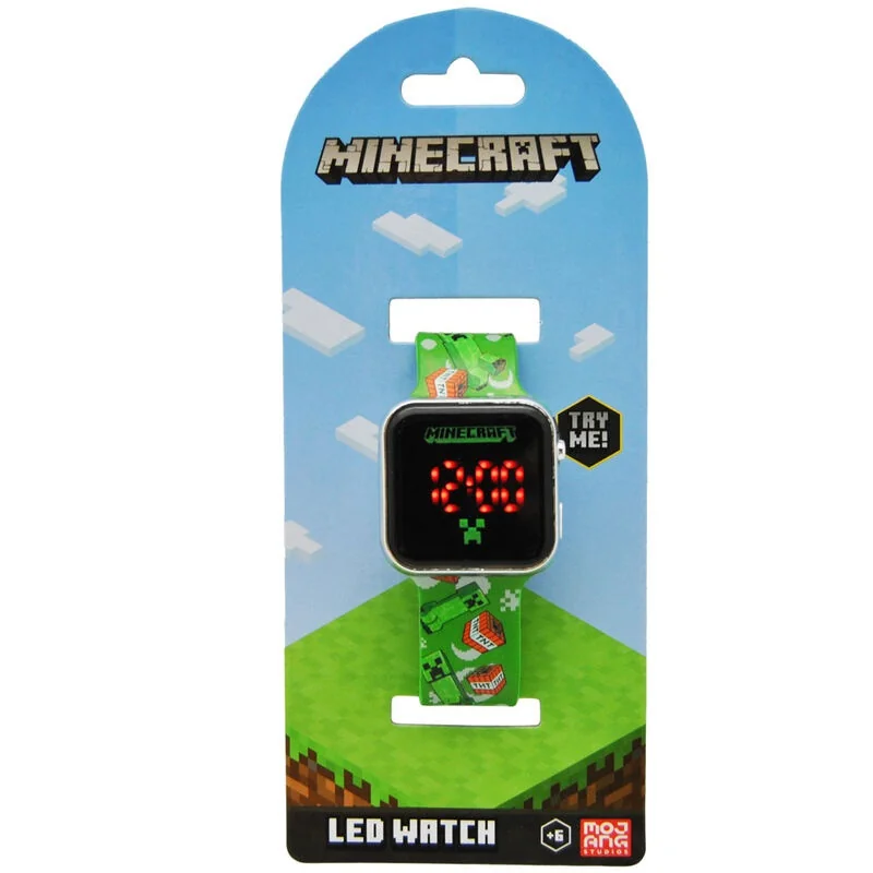 KIDS LICENSING - LED Hodinky MINECRAFT, MIN4129