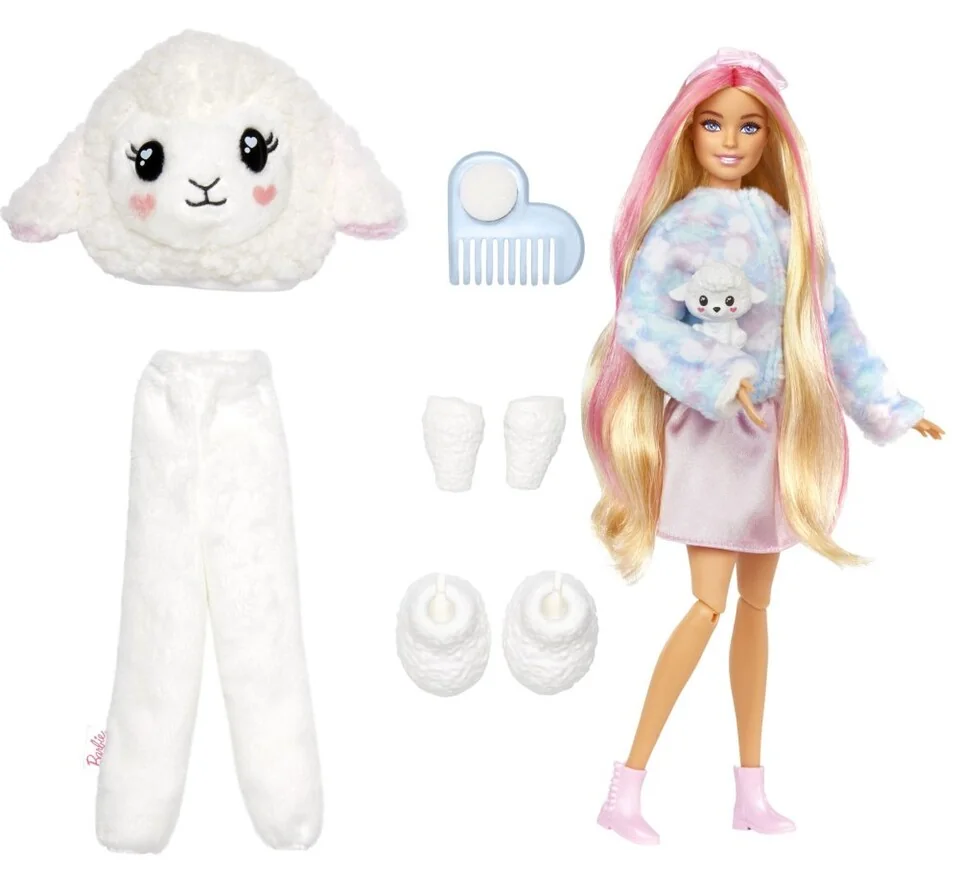 Mattel Barbie Cutie Reveal pastelová edícia ovečka