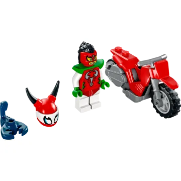 LEGO® City 60332 Škorpiónska kaskadérska motorka 1×1 ks, lego stavebnica