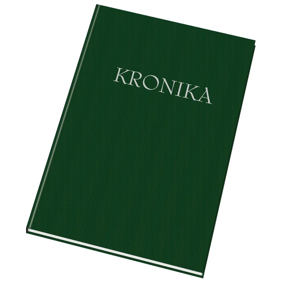 Kronika A4, zelená, 192 listov 192 listov, zelená