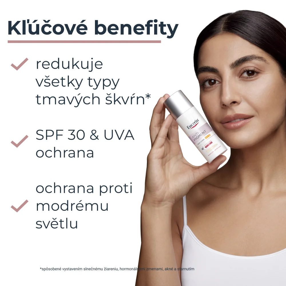 Eucerin ANTI-PIGMENT Denný KRÉM SPF30 Tónovaný svetlý 1x50 ml
