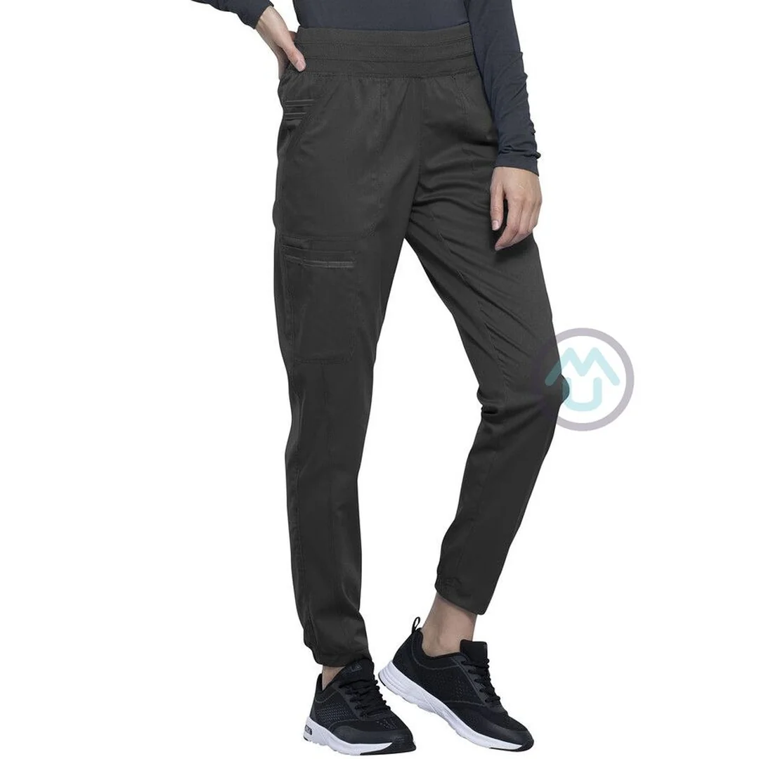 Zdravotnícke dámske jogger nohavice Cherokee Revolution ACTIVE STYLING - tmavo šedé L