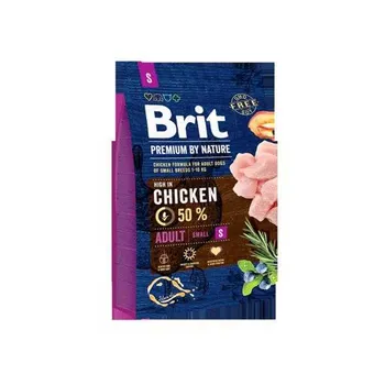 Brit Premium By Nature Adult s 3kg 1×3 kg