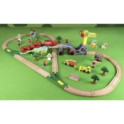 Drevená vláčiková trať pre deti, Wooden railway track