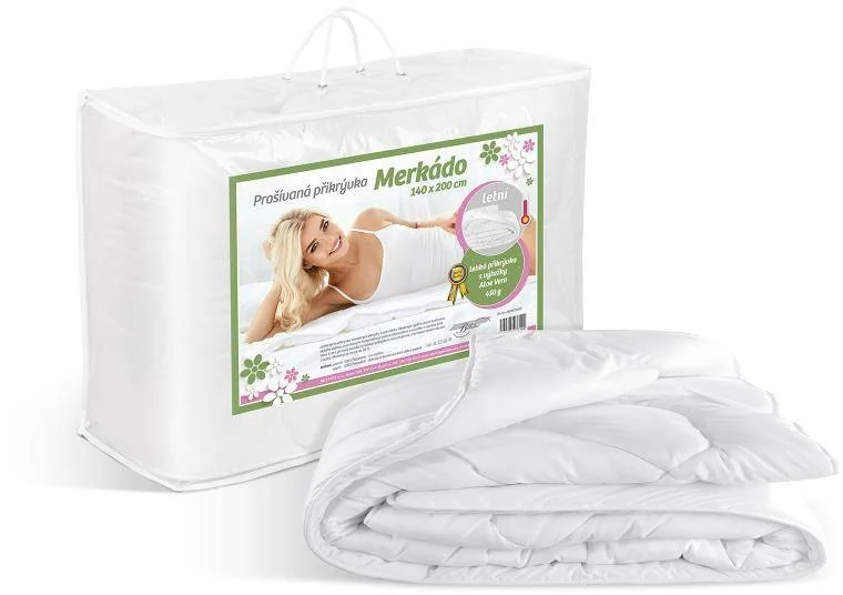 MERKADO Aloe Vera perina 8600/450 140x200, 450g 1×1 ks, perina