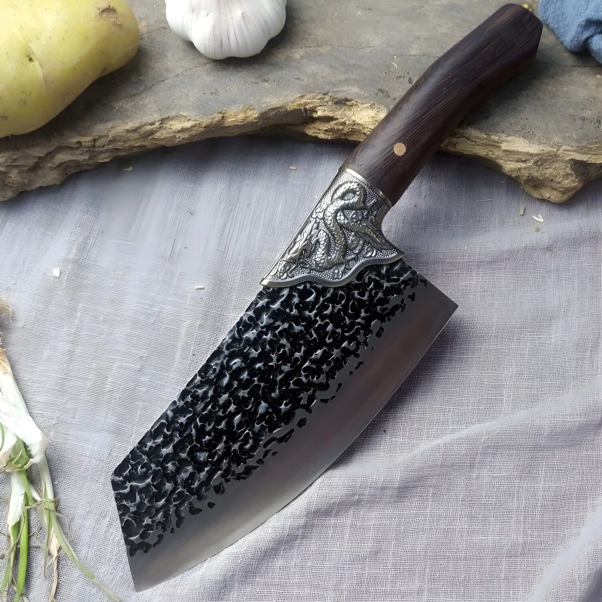 Kuchynský sekáčik Dragon-Small Cleaver 33,5cm, čepeľ 19,1cm