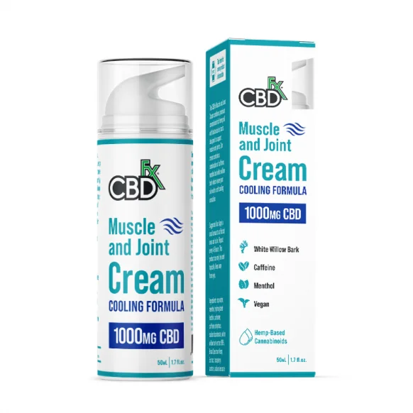 CBD FX CREAM MUSCLE & JOINT 1000MG 50ML 1×50 ml, krém na svaly a kĺby