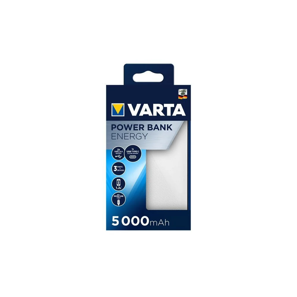 Batéria náhradná POWERBANK VARTA 57975 5000mAh