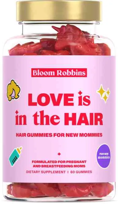 LOVE is in the HAIR - Hair gummies for new mommies 1×60 ks, výživový doplnok pre matky