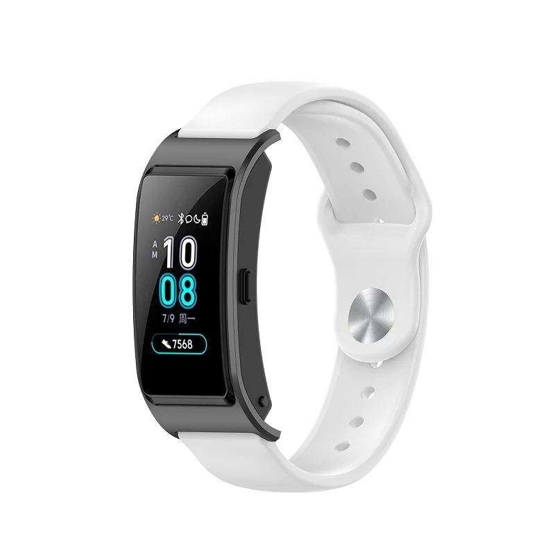 BStrap Silicone remienok na Garmin Vivoactive 4s white
