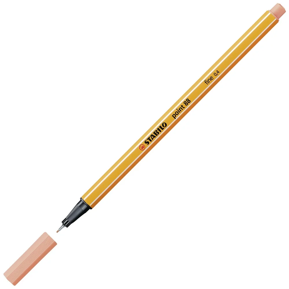 Jemný liner Stabilo Point 88 - 8 ks Pastelová sada 8ks