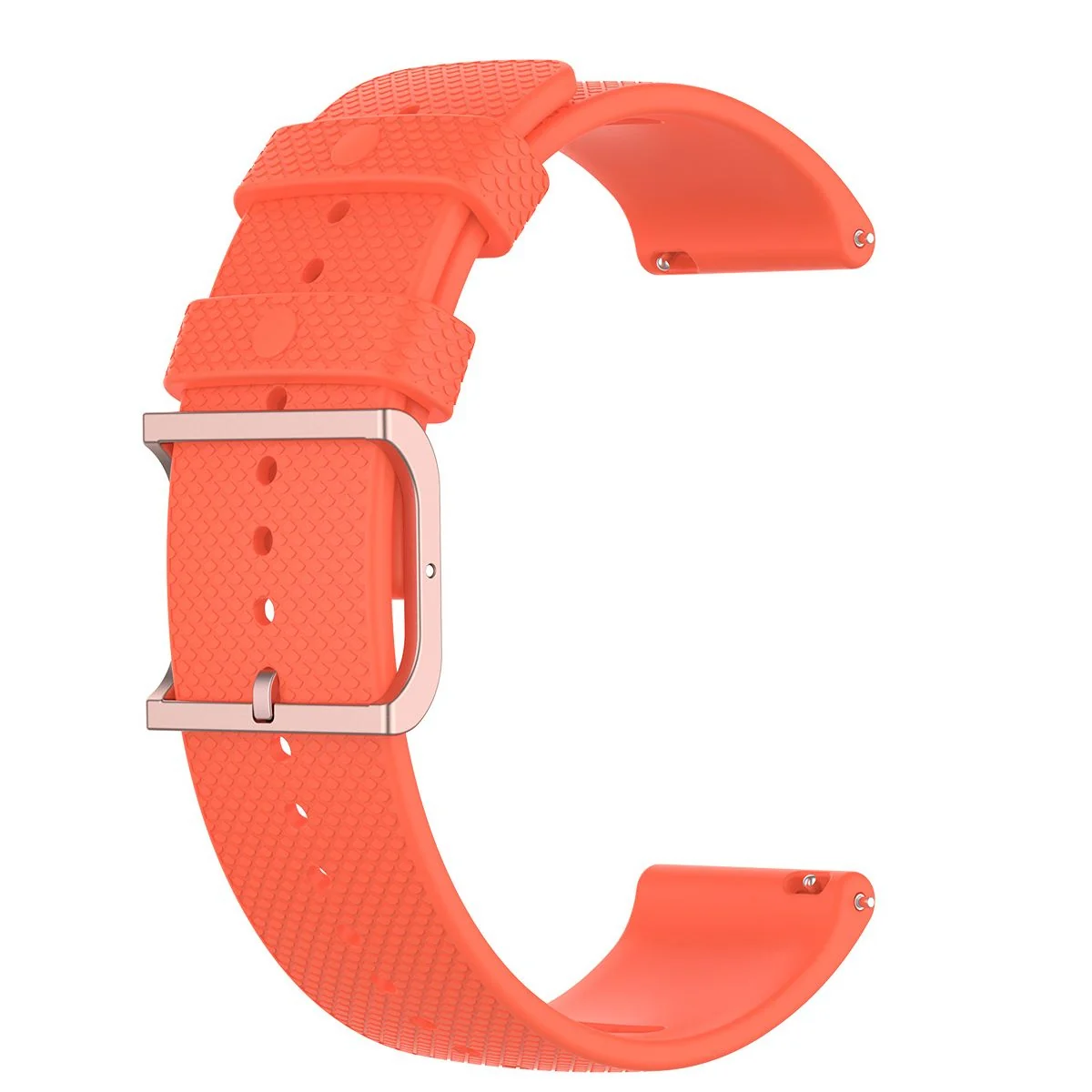 BStrap Silicone Rain remienok na Huawei Watch GT/GT2 46mm orange