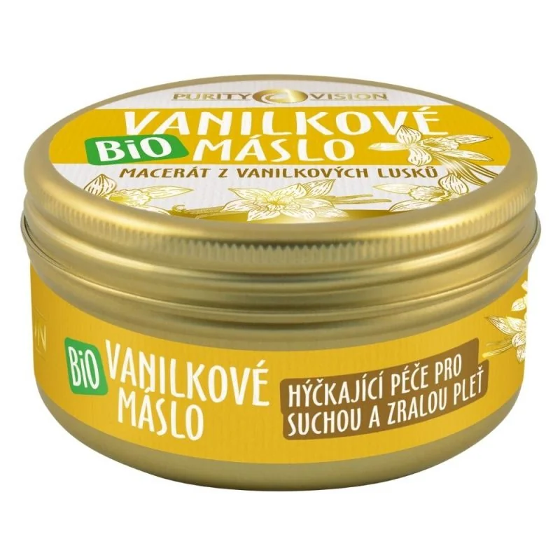 Purity Vision Bio Vanilkové Maslo 70ml 1×70 ml, vanilkové maslo