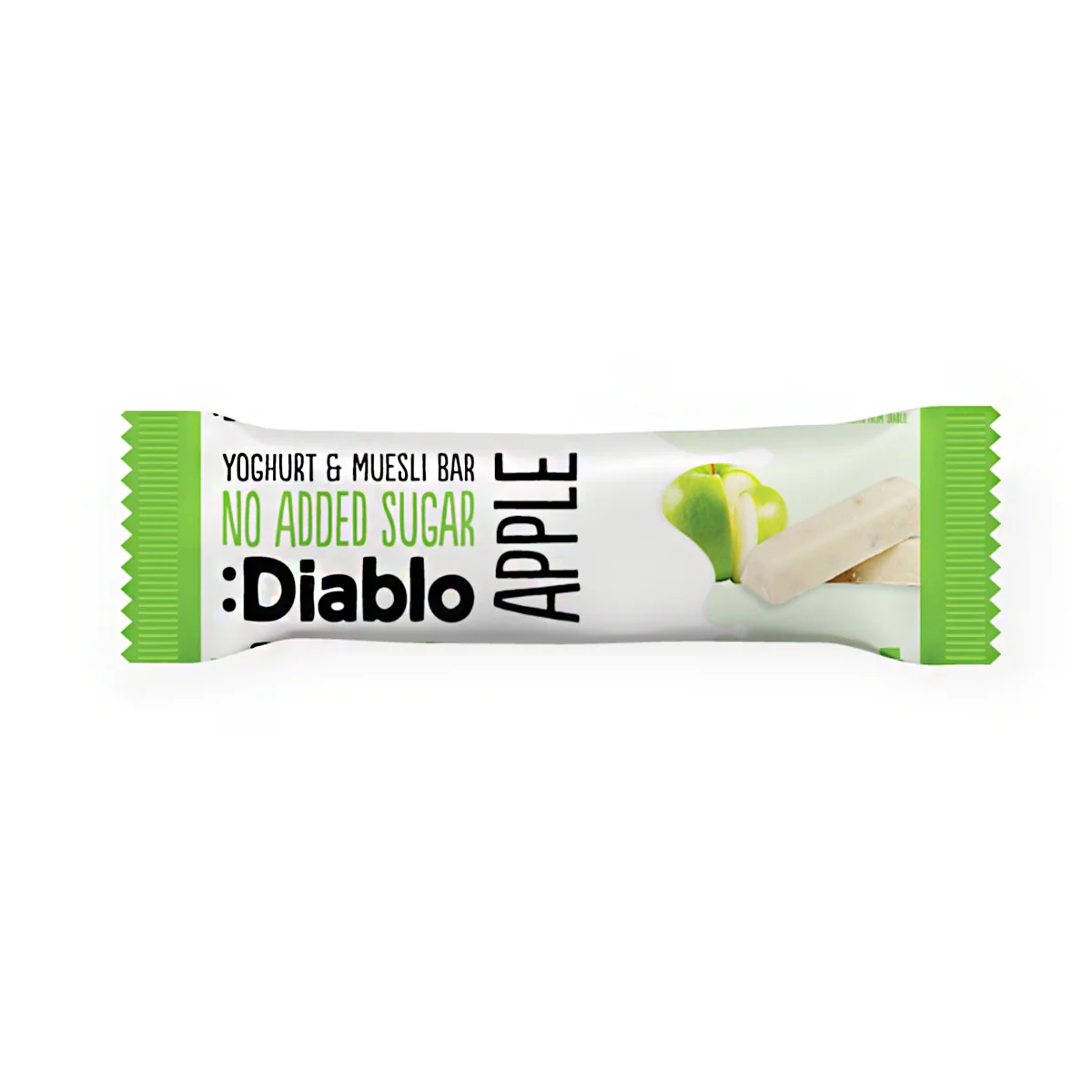 :Diablo Müsli Tyčinka v Jogurte Jablko 1×1 ks, zdravá sladkosť