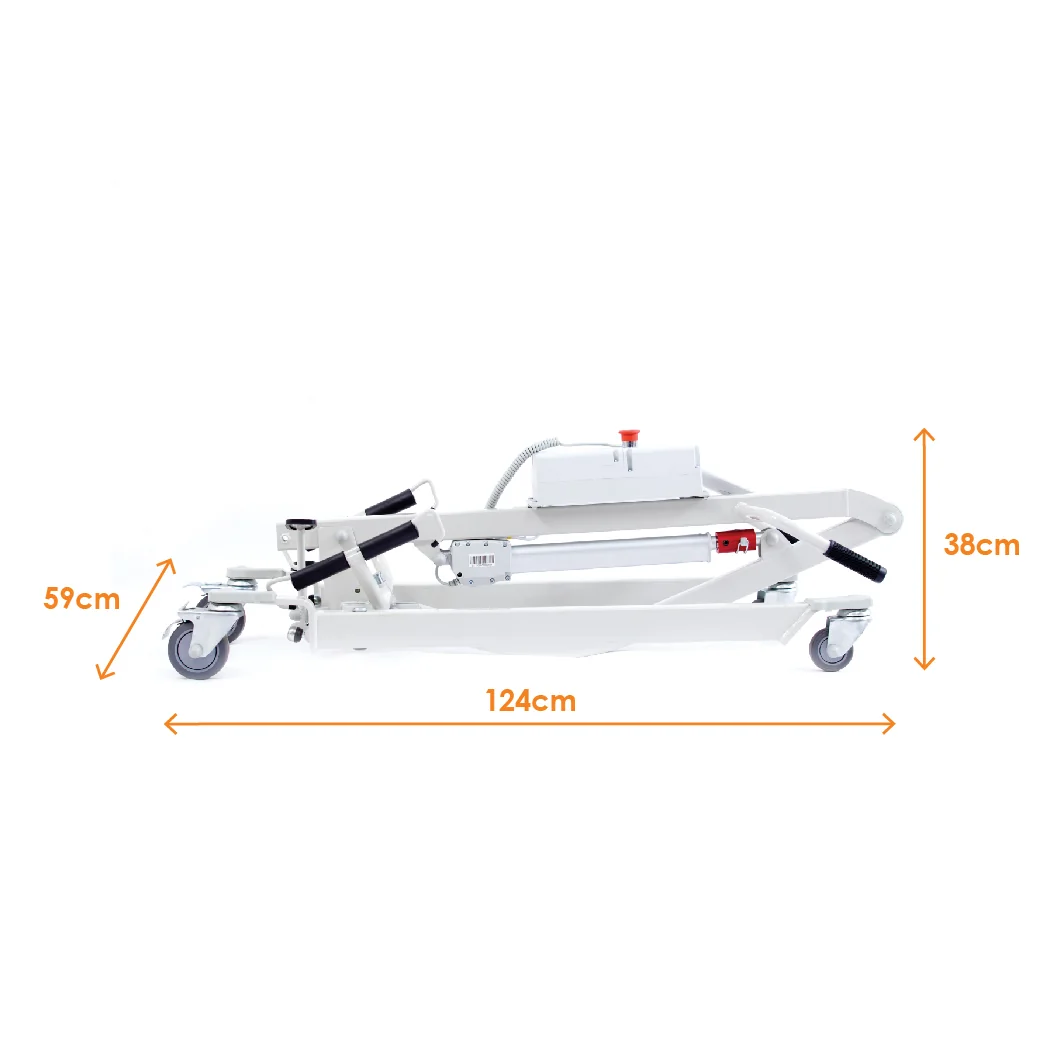 Elektrický zdvihák ACHILLEAS nosnosť 150kg + vak zadarmo!