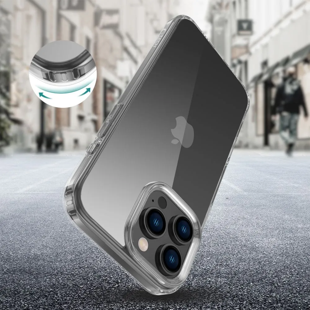 Tech-Protect Flexair Hybrid kryt na iPhone 16 Pro Max, priesvitný