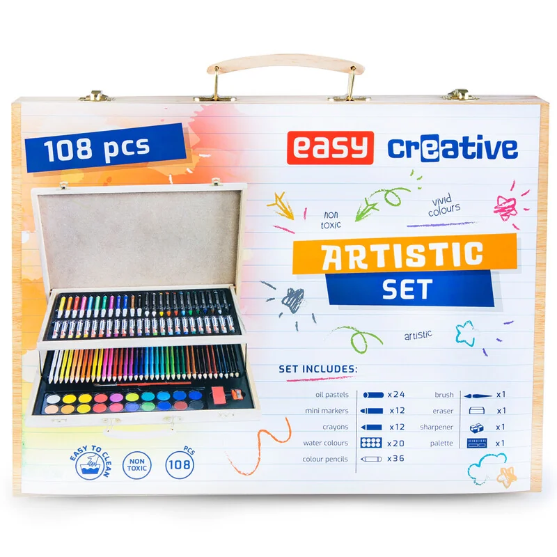 EASY - Umelecká sada 108 ks