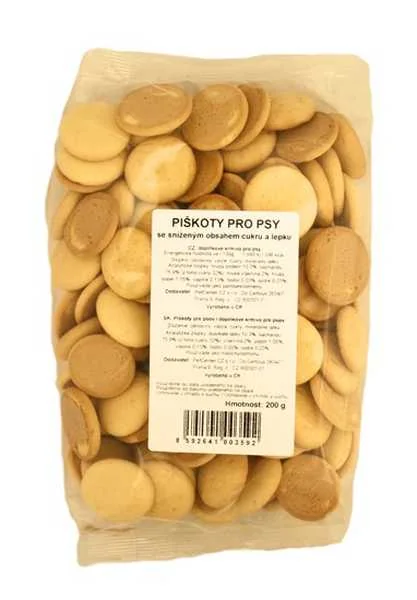 Krmne Piškóty pre Psy 1×200 g, piškóty pre psy