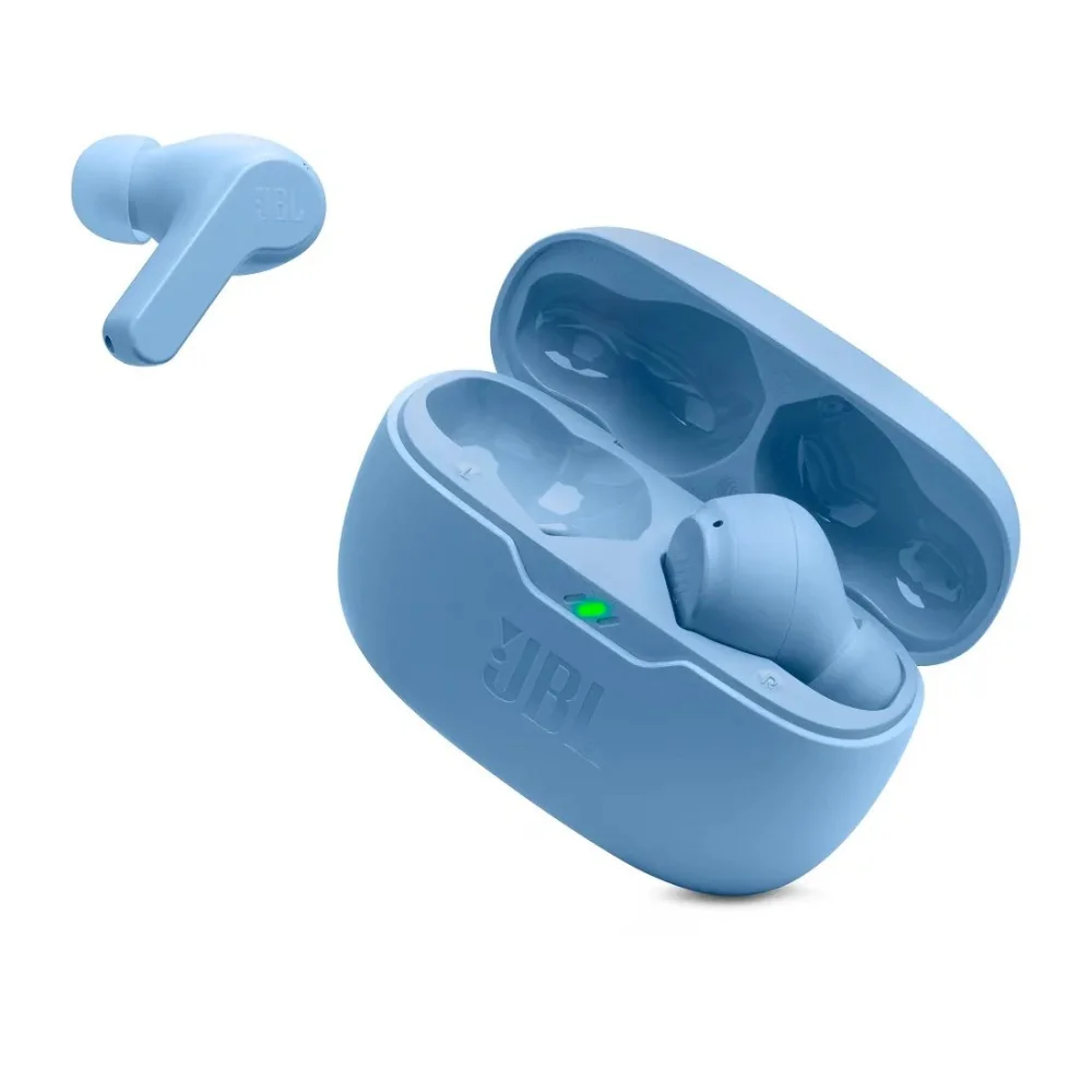 Slúchadlá BLUETOOTH do uši JBL WAVE BEAM BLUE (TWS)