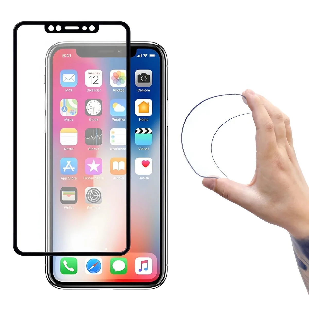 Ochranné tvrdené sklo pre iPhone X/XS/11 Pro