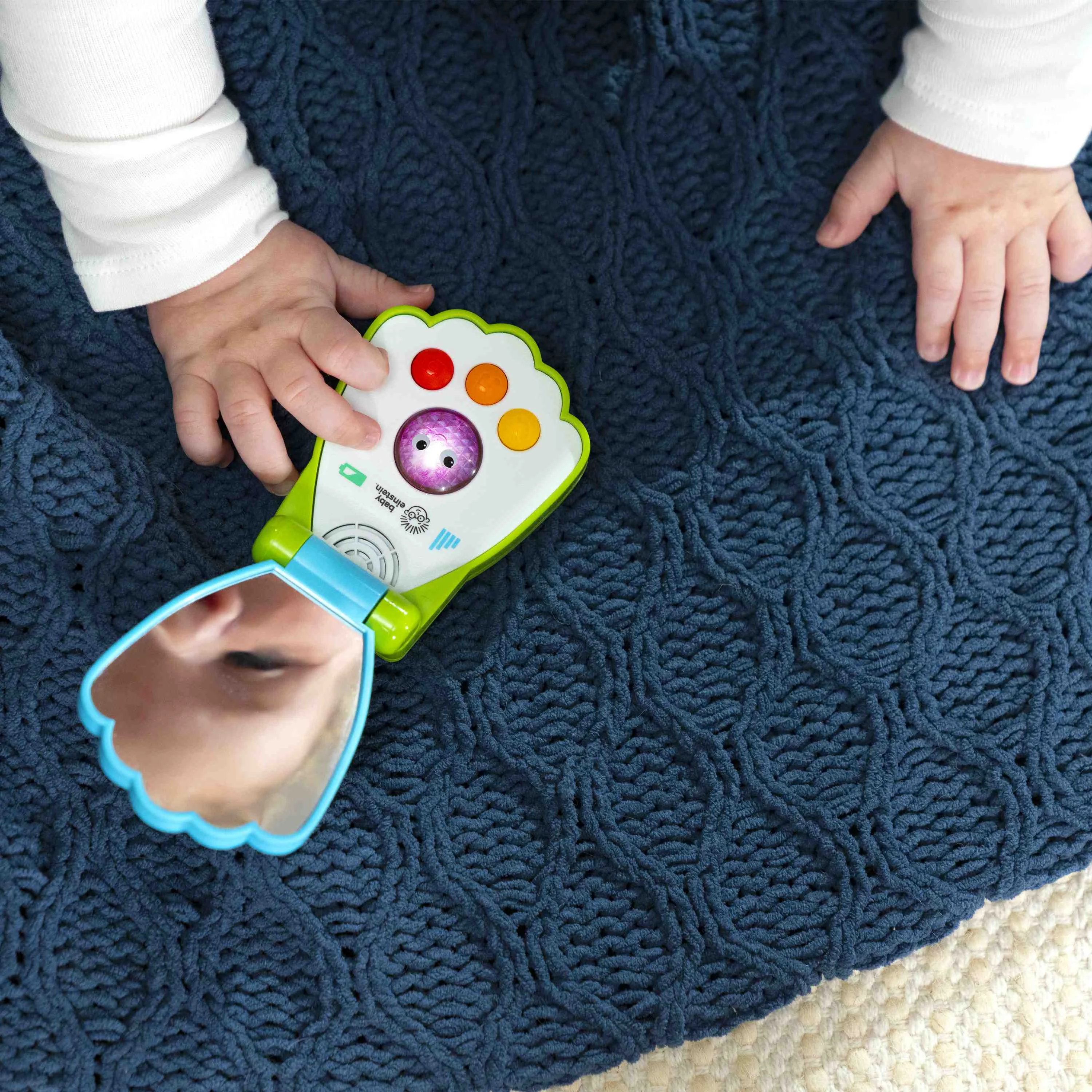 BABY EINSTEIN Hračka hudobná telefón Shell Phone™ 6m+ 1×1 ks, hračka pre deti