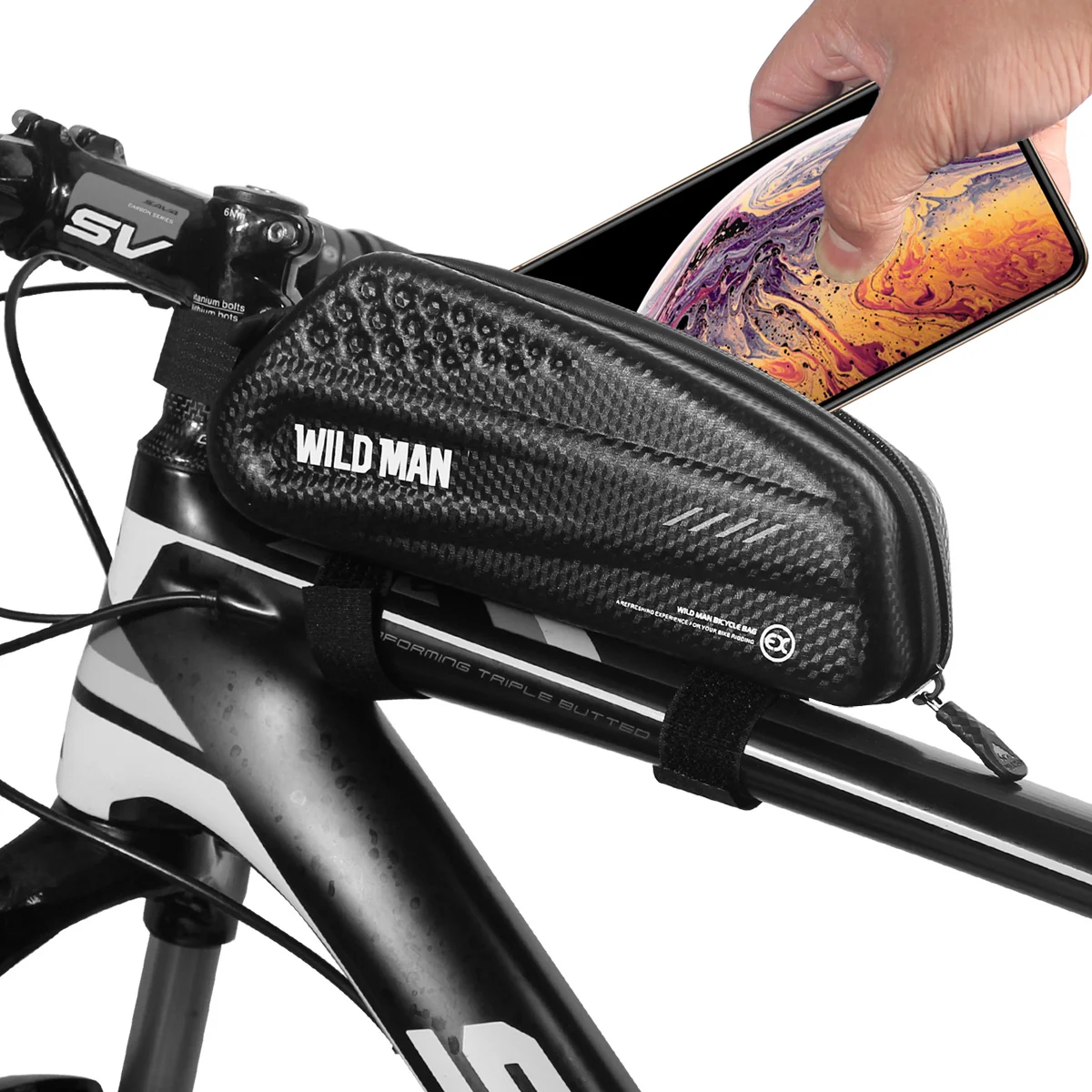 Wild Man EX cyklistická taška 1L, čierna