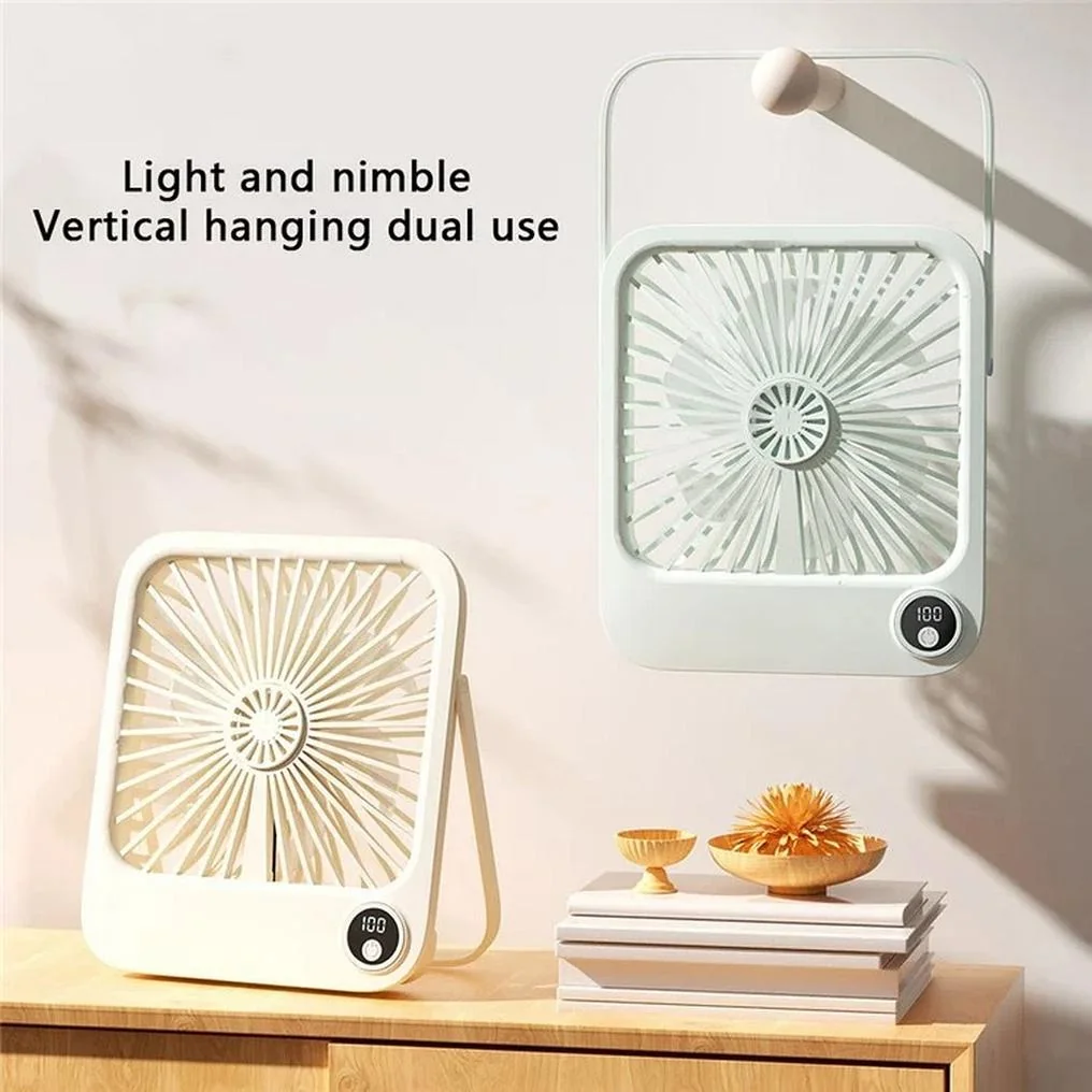 MG W30 bezdrôtový stolný ventilátor, modrý