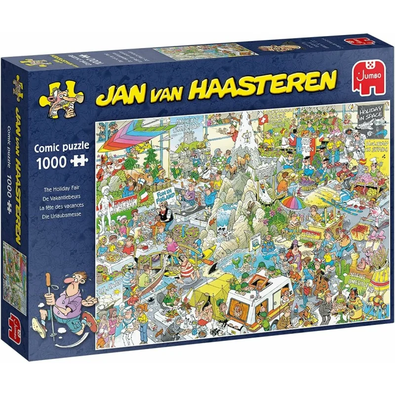 Jumbo Jan van Haasteren - Puzzle The Holiday Fair, 1000 dielikov