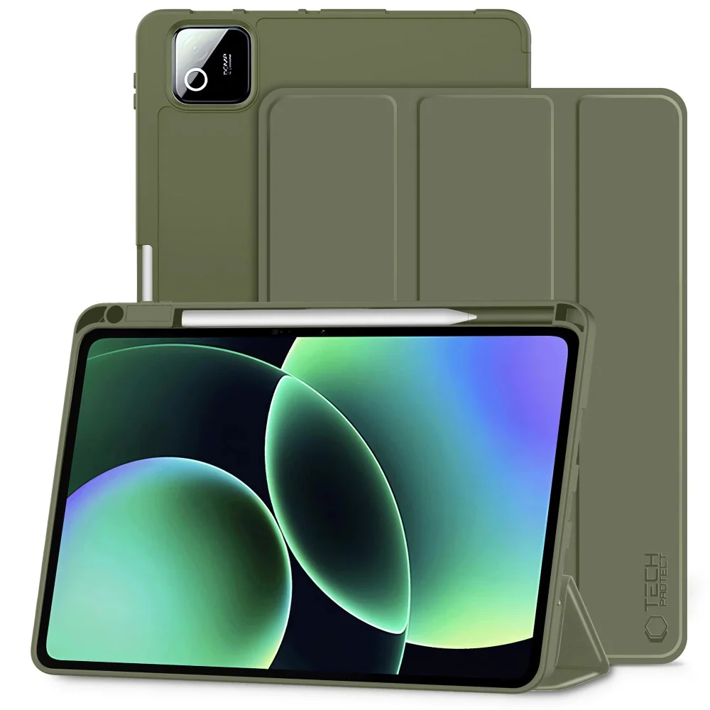 Tech-Protect SC Pen puzdro na Xiaomi Pad 7 / 7 Pro / 8 / 8 Pro 11.2'', pine green pine green
