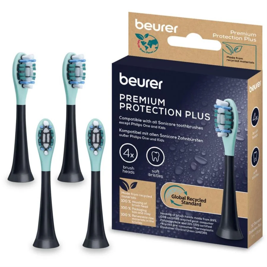Náhradné zubné kefky BEURER SC Premium Protection Plus 4 ks