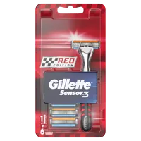 Gillette Sensor RED Strojček + náhradné hlavice