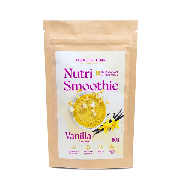HEALTH LINK Nutri-Smoothie s príchuťou vanilky 1×150 g, prášok na prípavu smoothie