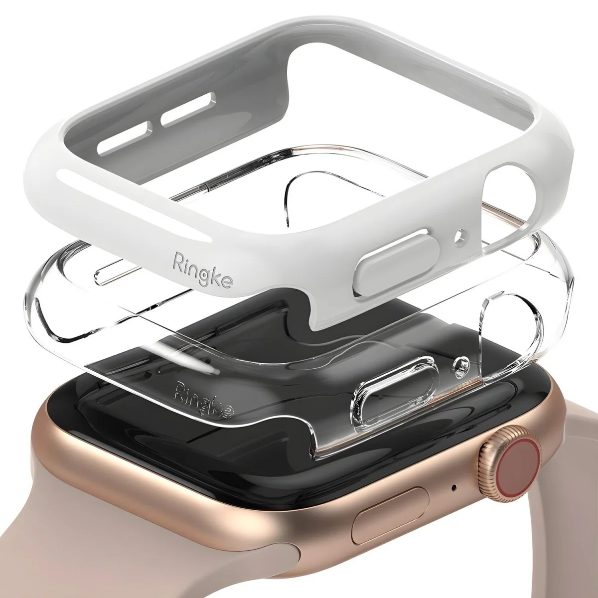 Ochranné puzdro pre Apple Watch 4 40mm/Watch 5 40mm/Wat 2x set
